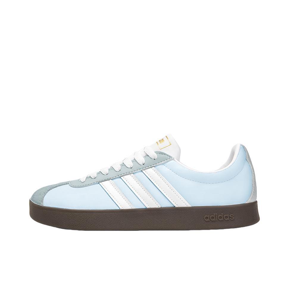 推荐商品：定制款 adidas neo Vl Court 板鞋 减震抗冲击性防水合成革甜酷美式包裹性 凡耶
