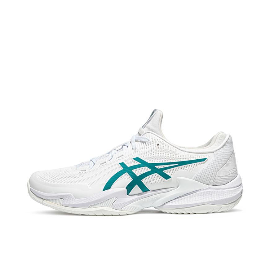 推荐商品：Asics/亚瑟士 Court FF 3 Novak 全能型 缓震 网面透气 耐用稳定 网球鞋 白色/绿色