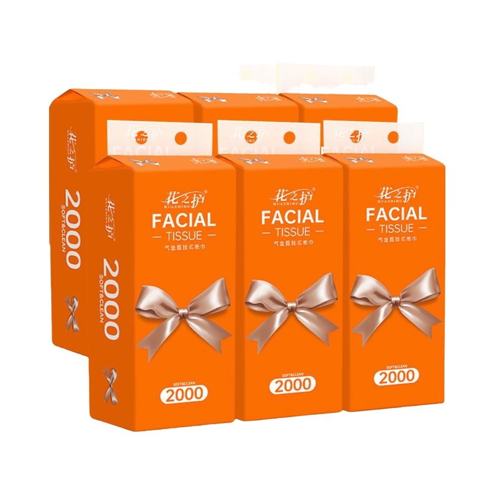 推荐商品：花之护 蝴蝶结 4层 L码 悬挂式抽纸 176mm*132mm