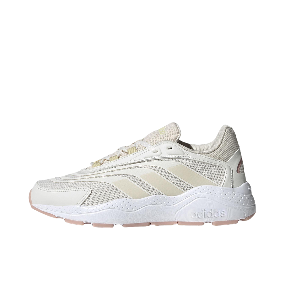 推荐商品：adidas CrazyChaos 2.0 运动休闲鞋 防滑耐磨舒适减震轻便透气复古百搭 女款/米白