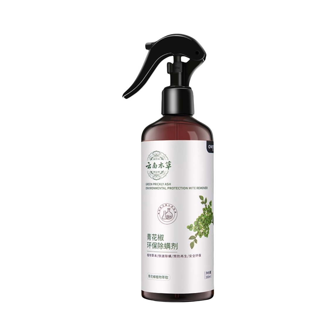 推荐商品：亿普 家用免洗青花椒除螨喷雾 植物清香 瓶装