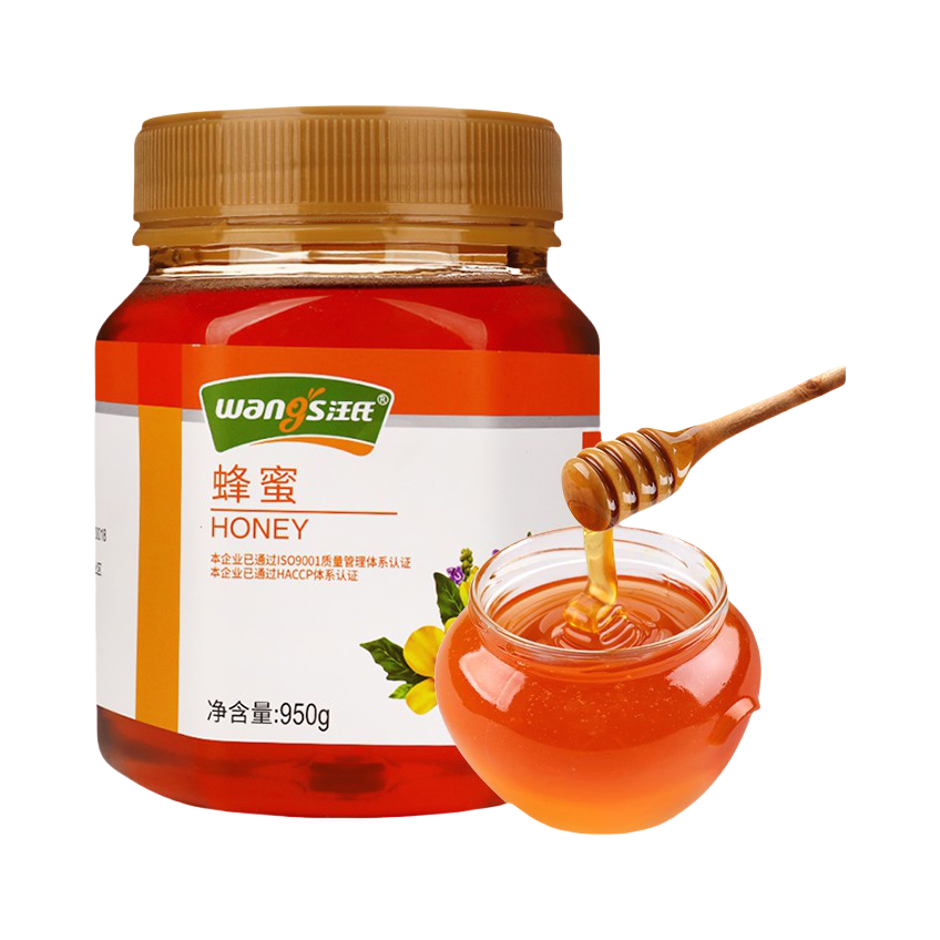 推荐商品：wangs/汪氏 蜂蜜 瓶装 自然甜蜜无添加