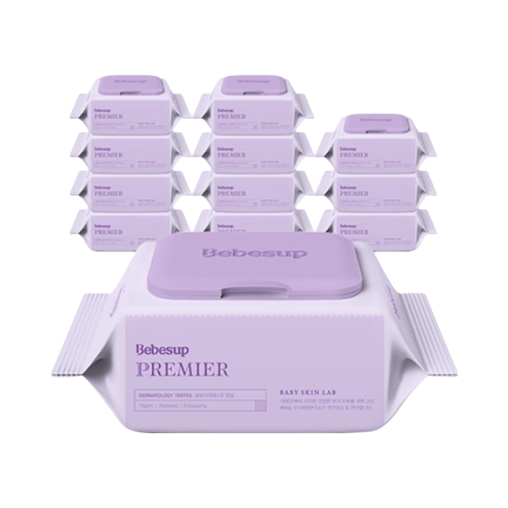 推荐商品：宝必舒/Bebesup 纯净婴儿手口湿巾便携带盖