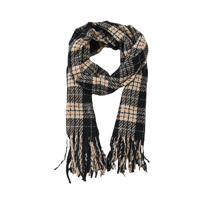 推荐商品：MUYKUY/木喾 保暖防寒仿羊绒绒线围巾 MK-WJ1138