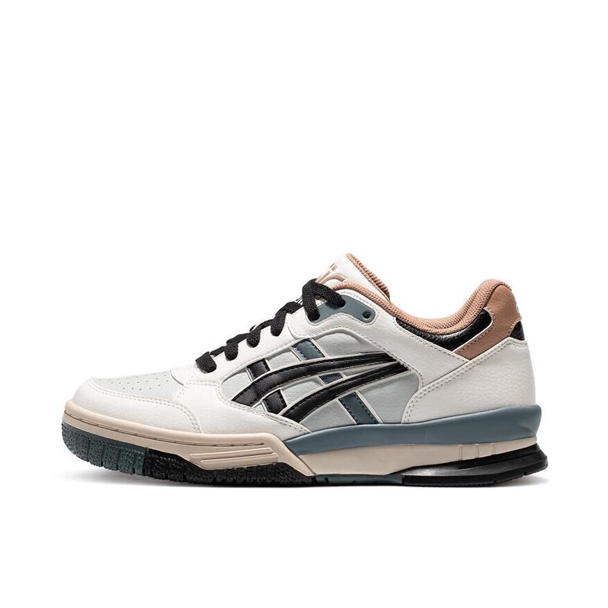 推荐商品：Asics/亚瑟士 Gel-SpotLyte 防滑耐磨 经典复古 休闲潮流 运动 合成革 板鞋 浅灰色/白色/黑色
