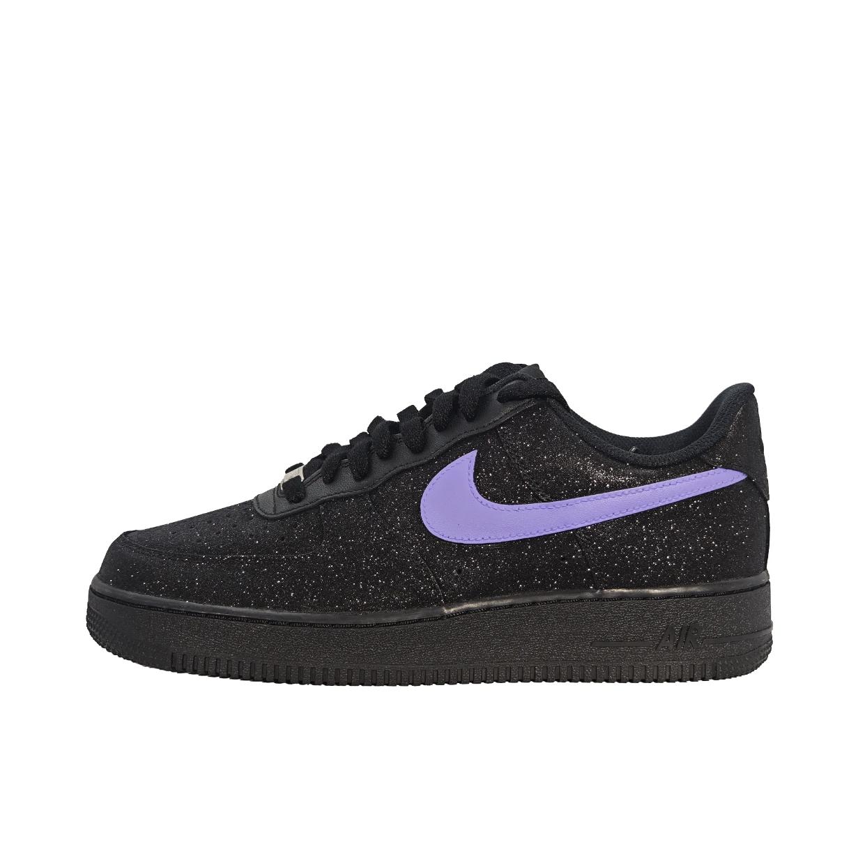 推荐商品：【定制款】 Nike Air Force 1 板鞋 防滑减震耐磨低帮增高 女款/紫满天星