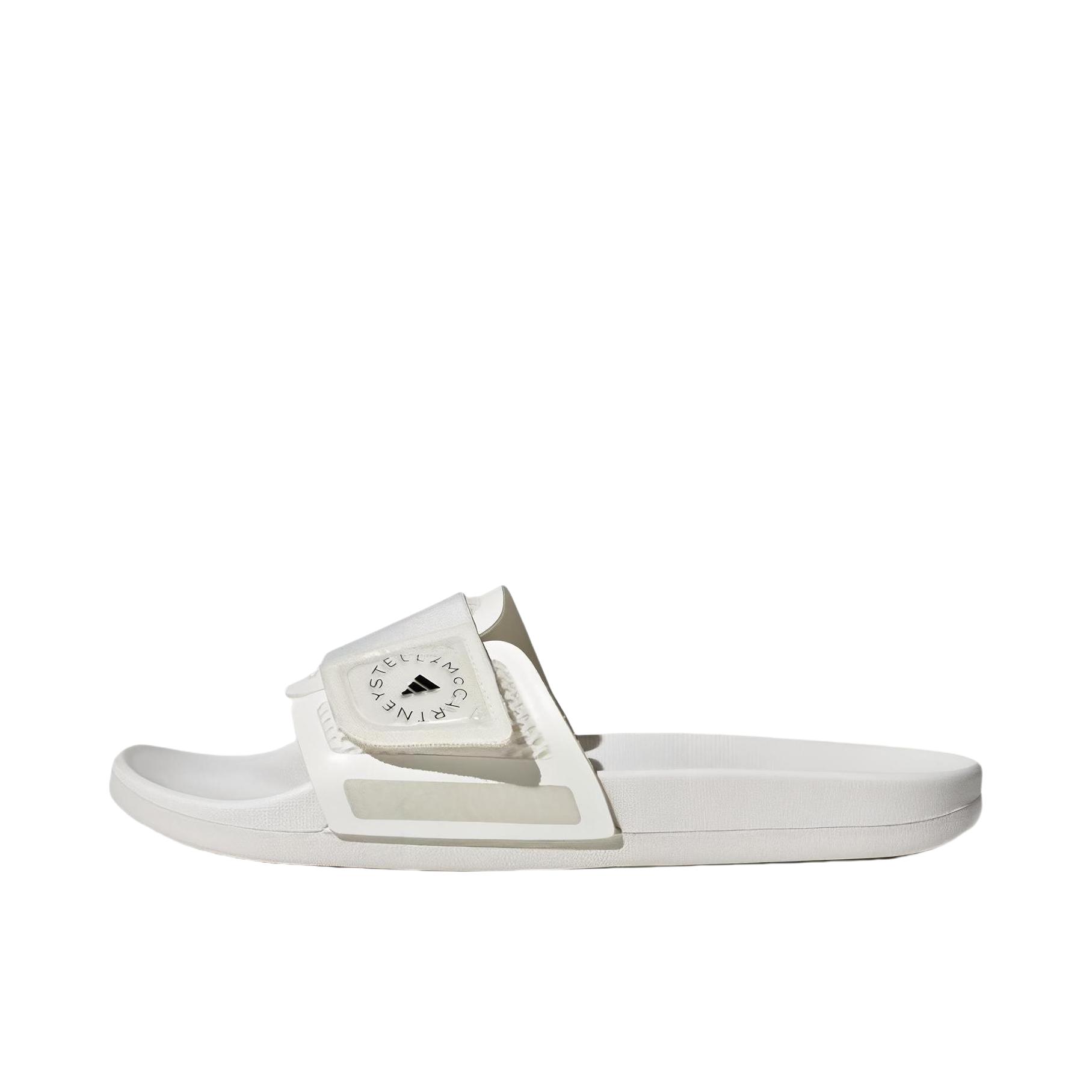 推荐商品：adidas Stella McCartney 防滑耐磨 舒适透气 潮流 一字 拖鞋 Stella McCartney联名/白色