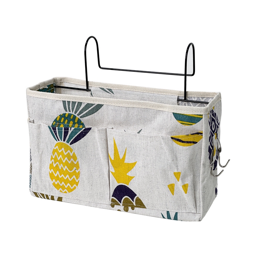 推荐商品：梦妮MENGNI 极简风 开学宿舍挂篮床头置物架 MN-665