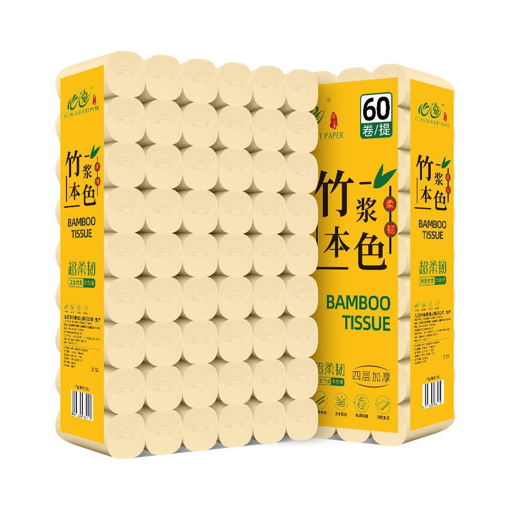 推荐商品：心逸 无香型 4层 无芯 卷纸