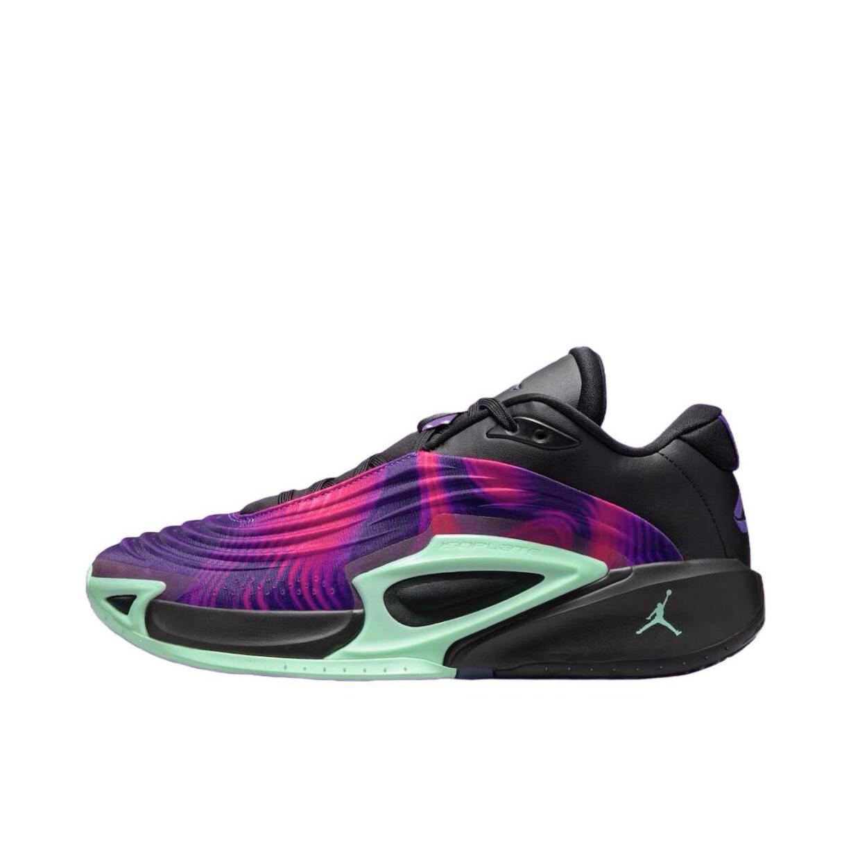 推荐商品：Air Jordan Luka 3 东契奇3代 篮球鞋 时尚轻盈减震防滑抗扭 紫色/绿色