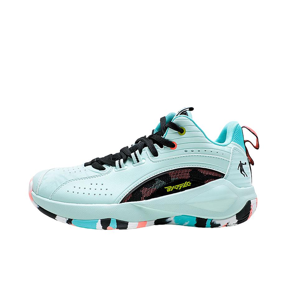 推荐商品：乔丹体育 实战 支撑回弹 防滑耐磨 轻便减震 运动 篮球鞋 QXA013244009 绿色/黑色