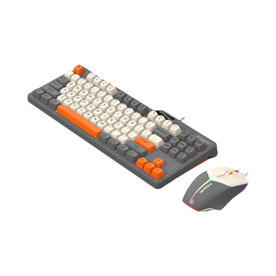 推荐商品：蝰蛇KM870 有线 键鼠套装 16键无冲 人体工学