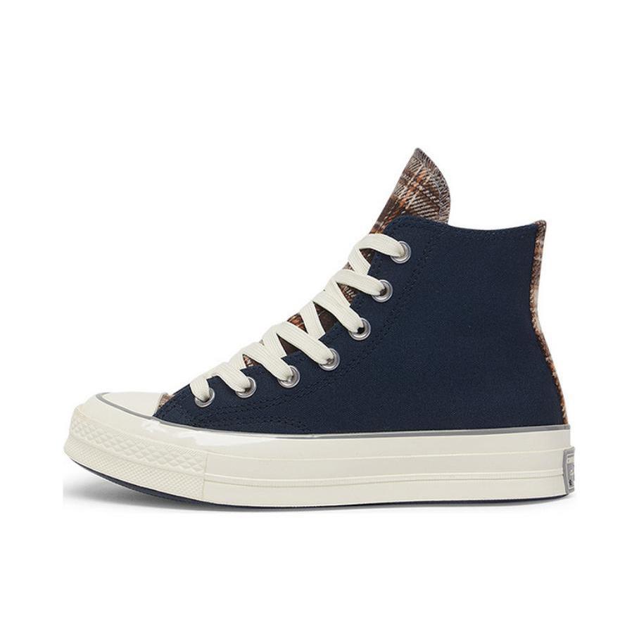 推荐商品：Converse/匡威 1970s 帆布鞋 圆头防滑经典复古轻便时尚拼接百搭 海军蓝/棕色