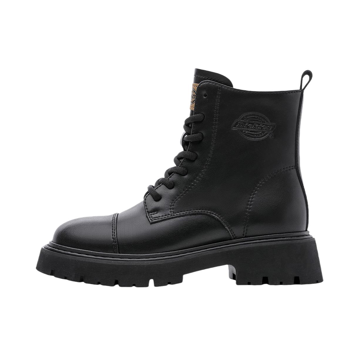 推荐商品：Dickies  英伦风 复古百搭 舒适中跟  马丁靴 皮靴 工装靴 243W50LXS08C 女款/加绒/黑色