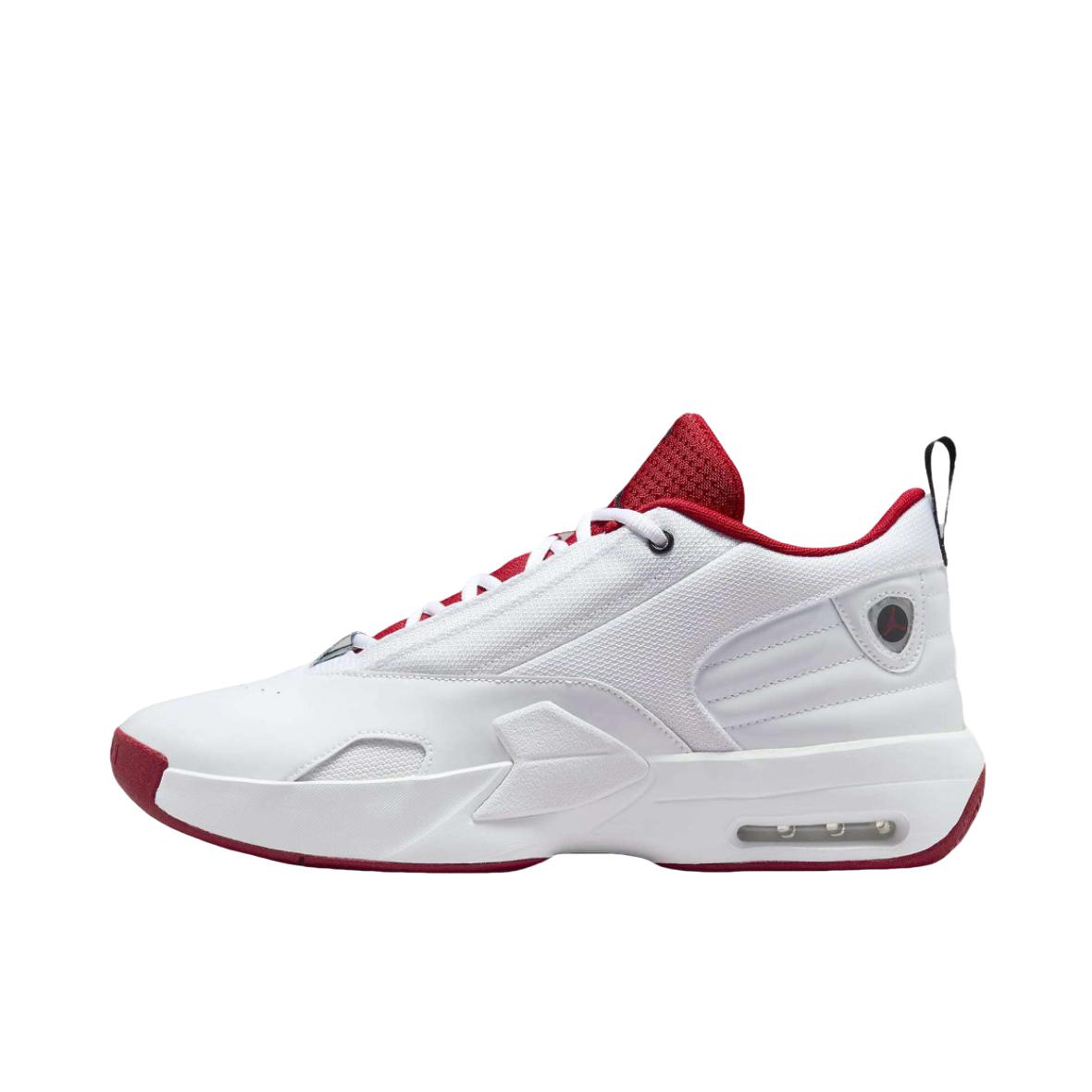 推荐商品：Jordan Max Aura 6 篮球鞋 防滑缓震低帮圆头实战 白色/红色 