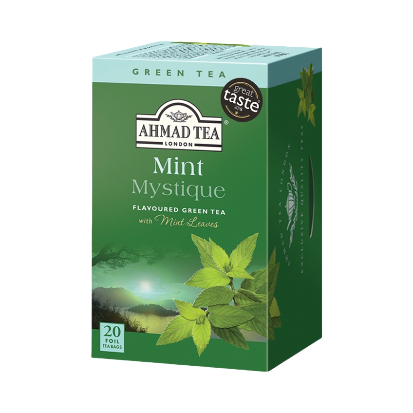推荐商品：AHMAD TEA 薄荷绿茶 盒装
