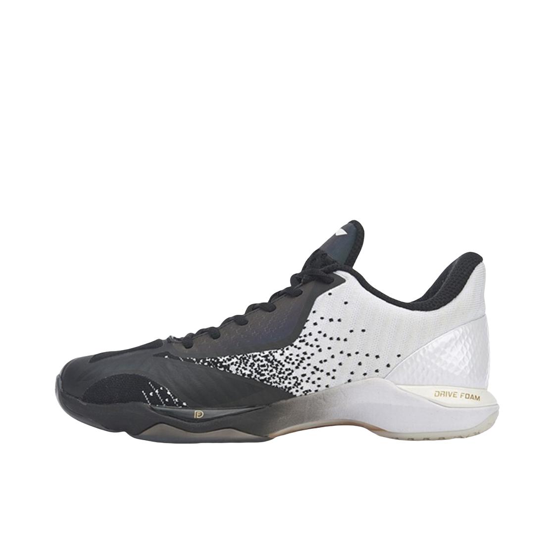 推荐商品：李宁 快速启动 突袭SE 羽毛球鞋 系带支撑缓震防滑一体织 比赛鞋 黑色/白色