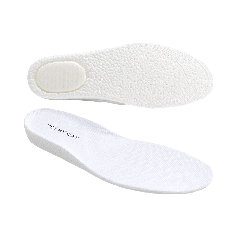 推荐商品：TRY MY WAY 透气吸汗 减震运动内增高鞋垫 TMY23403