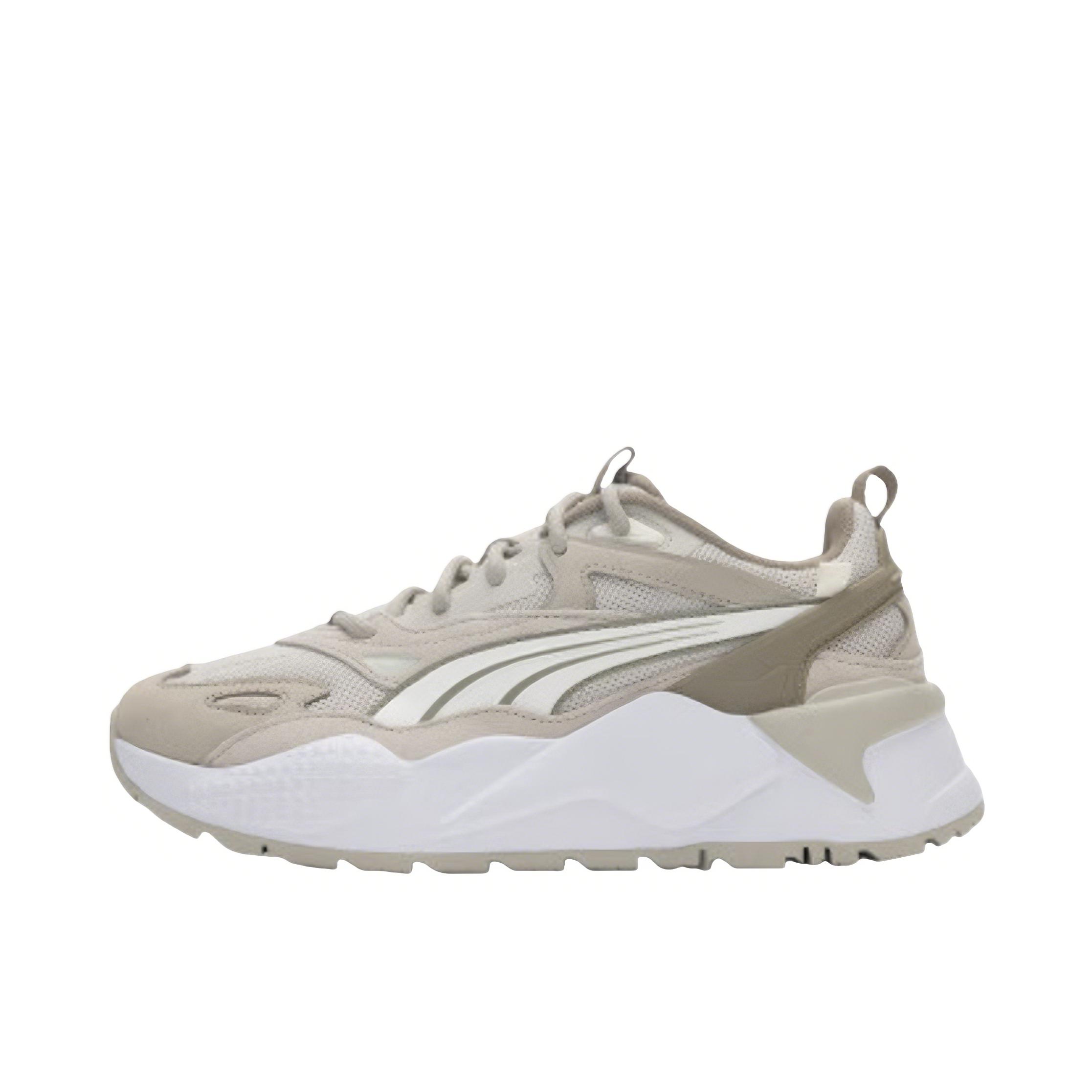 推荐商品：Puma/彪马 RS-X Efekt 运动休闲鞋 网面耐磨减震防滑复古百搭透气舒适圆头 砂砾灰/彪马白