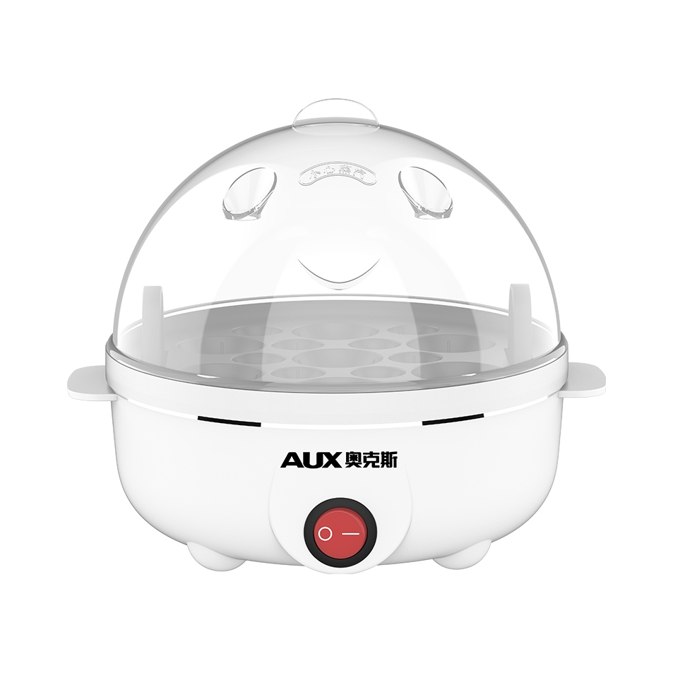 推荐商品：AUX/奥克斯 AUX-108B 煮蛋器 自动断电 宿舍 蒸蛋羹 防干烧 蒸煮一体