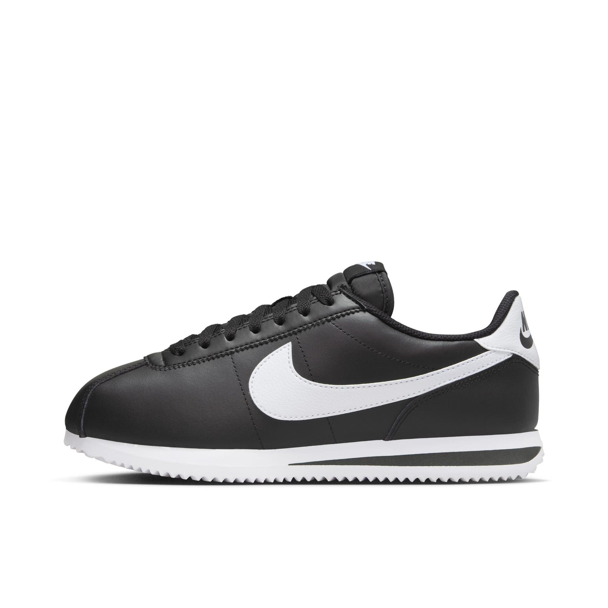 推荐商品：Nike Classic Cortez 阿甘鞋 跑鞋 防滑耐磨缓震透气轻便抓地舒适低帮耐穿贴合 黑色/正白