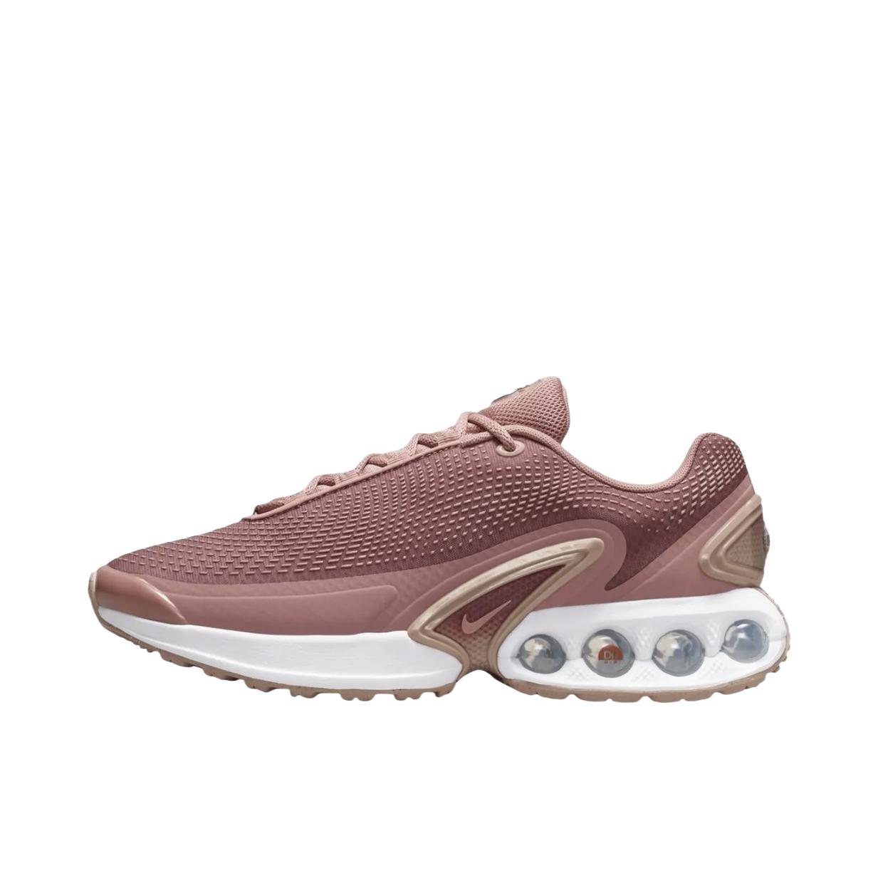 推荐商品：Nike Air Max Dn 运动休闲鞋 柔软防滑耐磨缓震回弹支撑网布透气低帮平跟贴合 粉红色