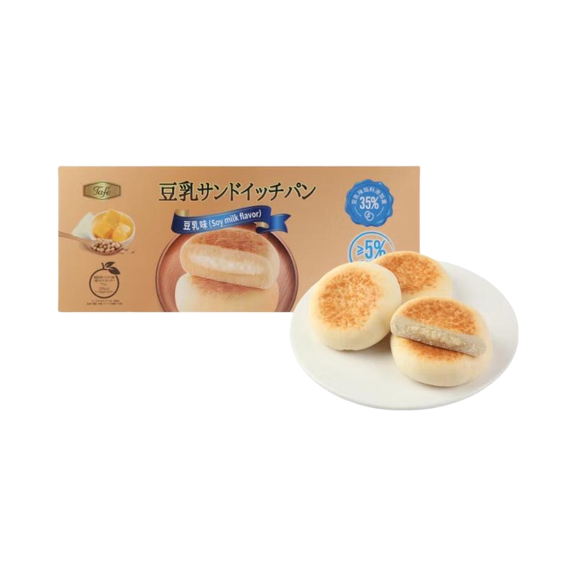 推荐商品：Tafe 豆乳夹心面包 1kg 盒装