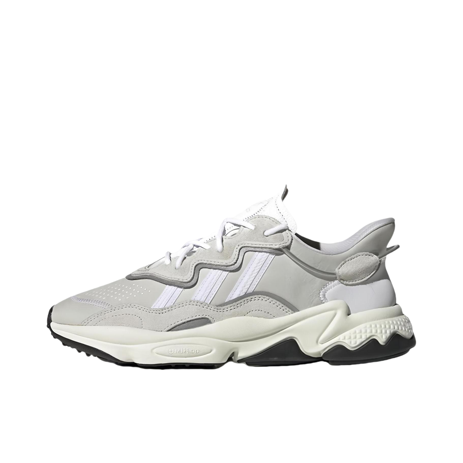 推荐商品：adidas Originals Ozweego 耐磨透气 百搭简约 舒适时尚 缓震 复古运动 网面 老爹鞋 Clear Grey/Blue 浅灰/蓝