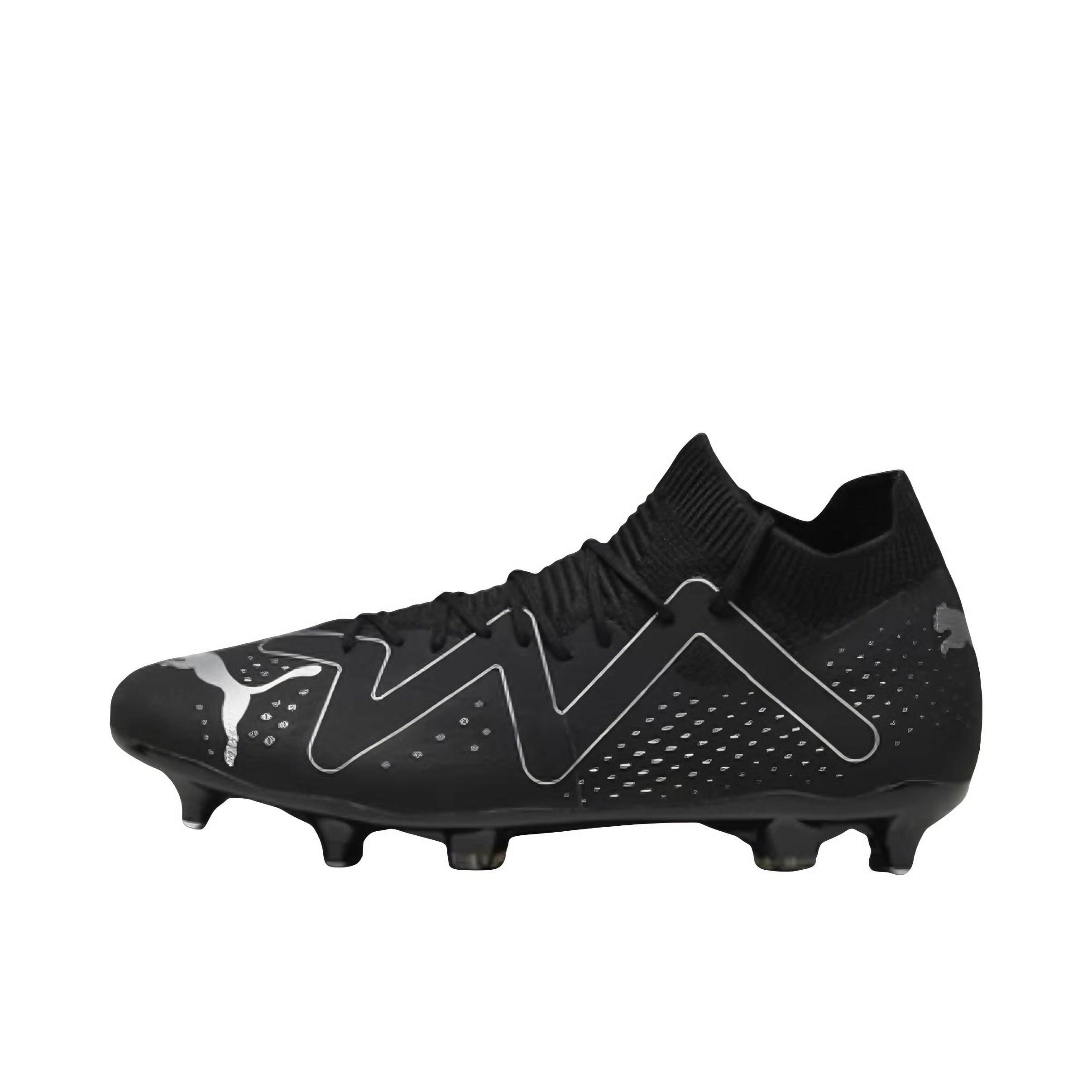 推荐商品：Puma/彪马  FUTURE MATCH MXSG MG  胶质短钉 一体鞋身  足球鞋 黑色/银色