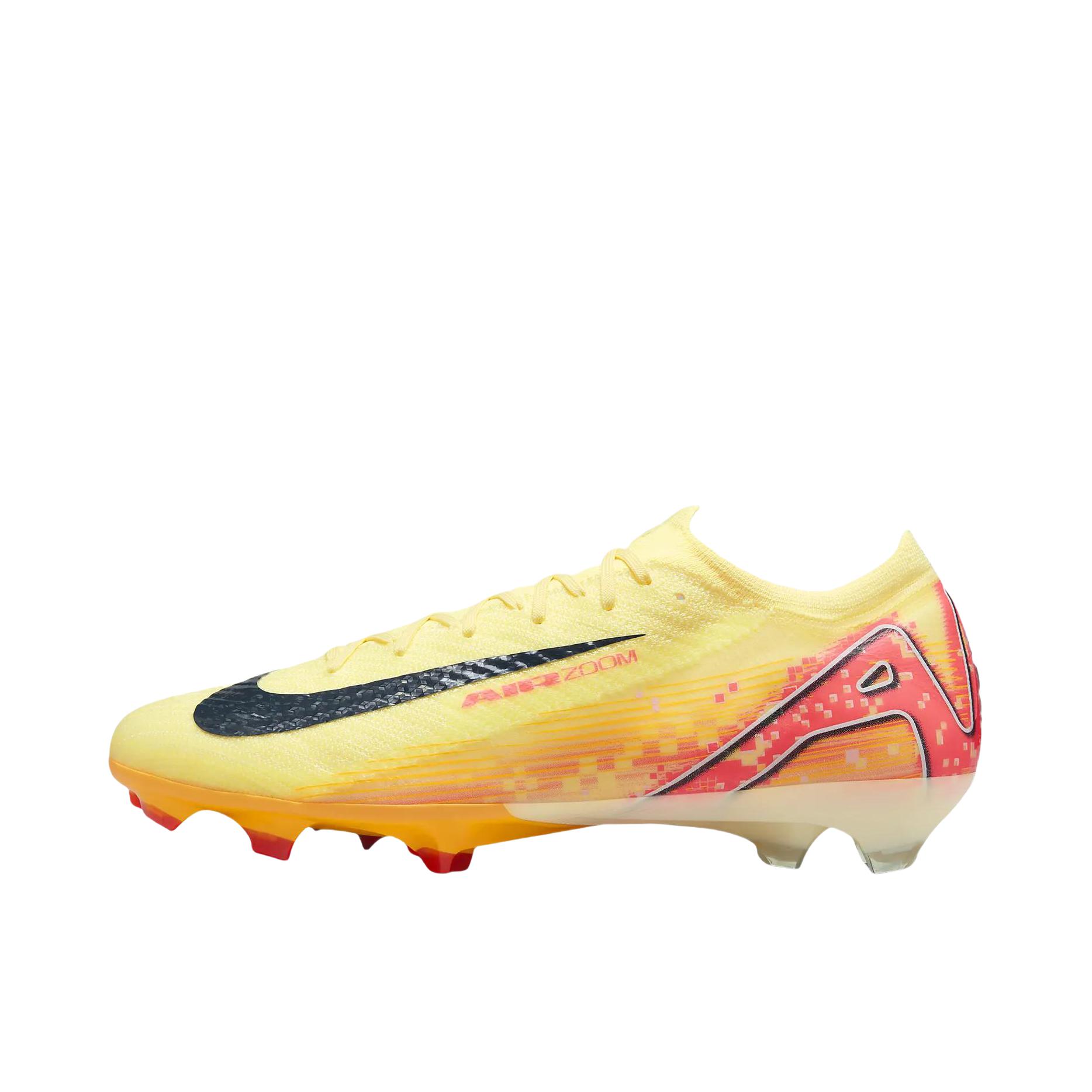 推荐商品：Nike Mercurial Vapor 16 Pro FG 次顶级 胶质长钉 硬质天然草场 减震 防滑耐磨 足球鞋 橙色