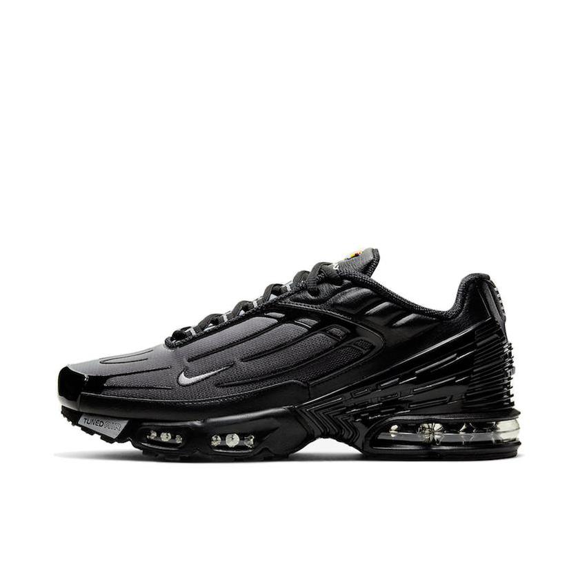 推荐商品：Nike Air Max Plus 3 跑鞋 防滑耐磨织物合成革 Triple Black 黑色