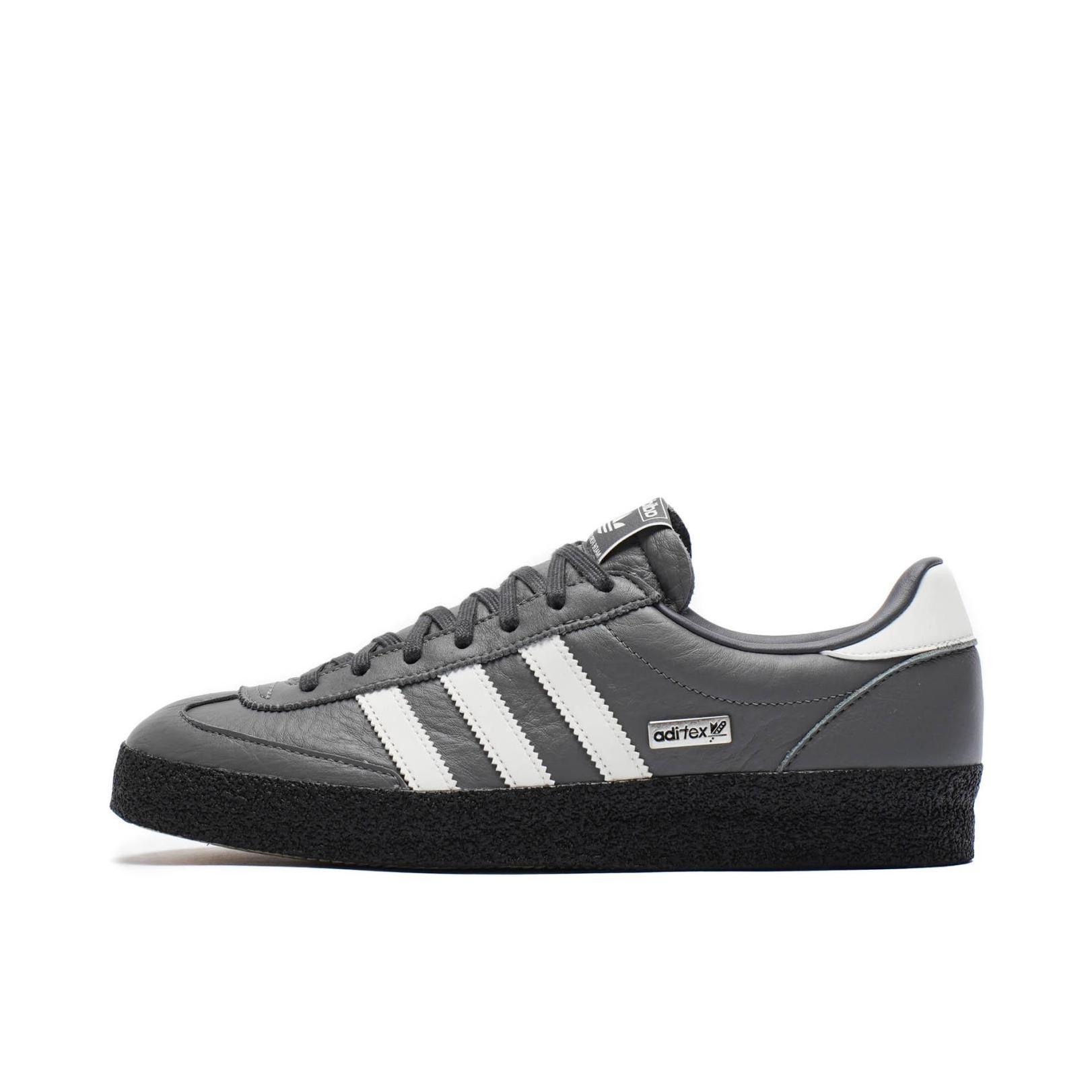 推荐商品：adidas Originals Lothertex SPZL FC 板鞋 防滑耐磨舒适轻便低帮平跟系带复古时尚 淡灰/深灰/一号黑
