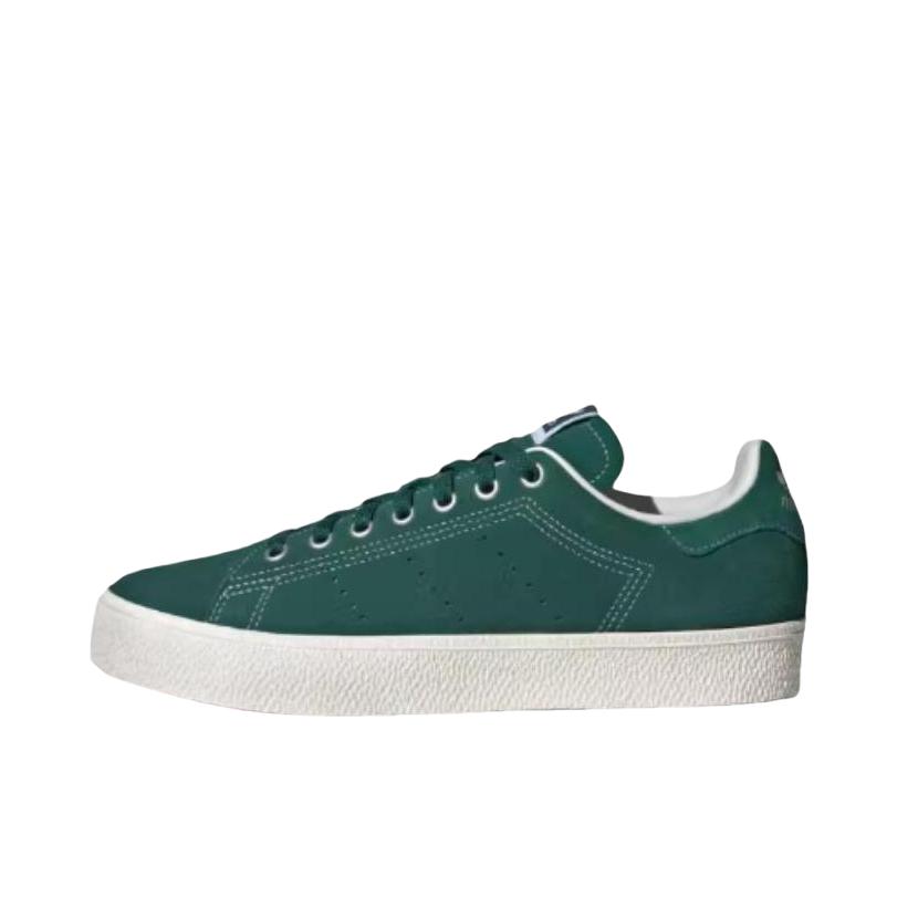 推荐商品：adidas Originals Stan Smith 板鞋 减震透气轻便低帮包裹性 绿色