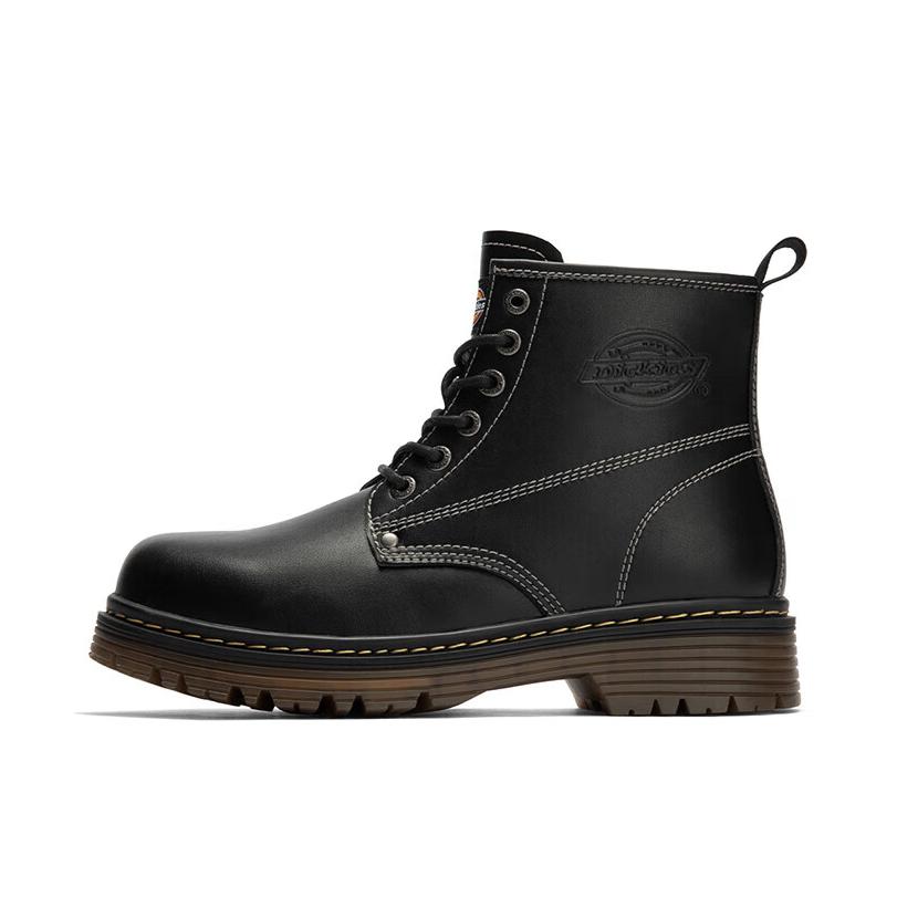 推荐商品：Dickies 厚底 舒适百搭 时尚 皮靴 工装靴 马丁靴 194W50LXS28 男款/黑色