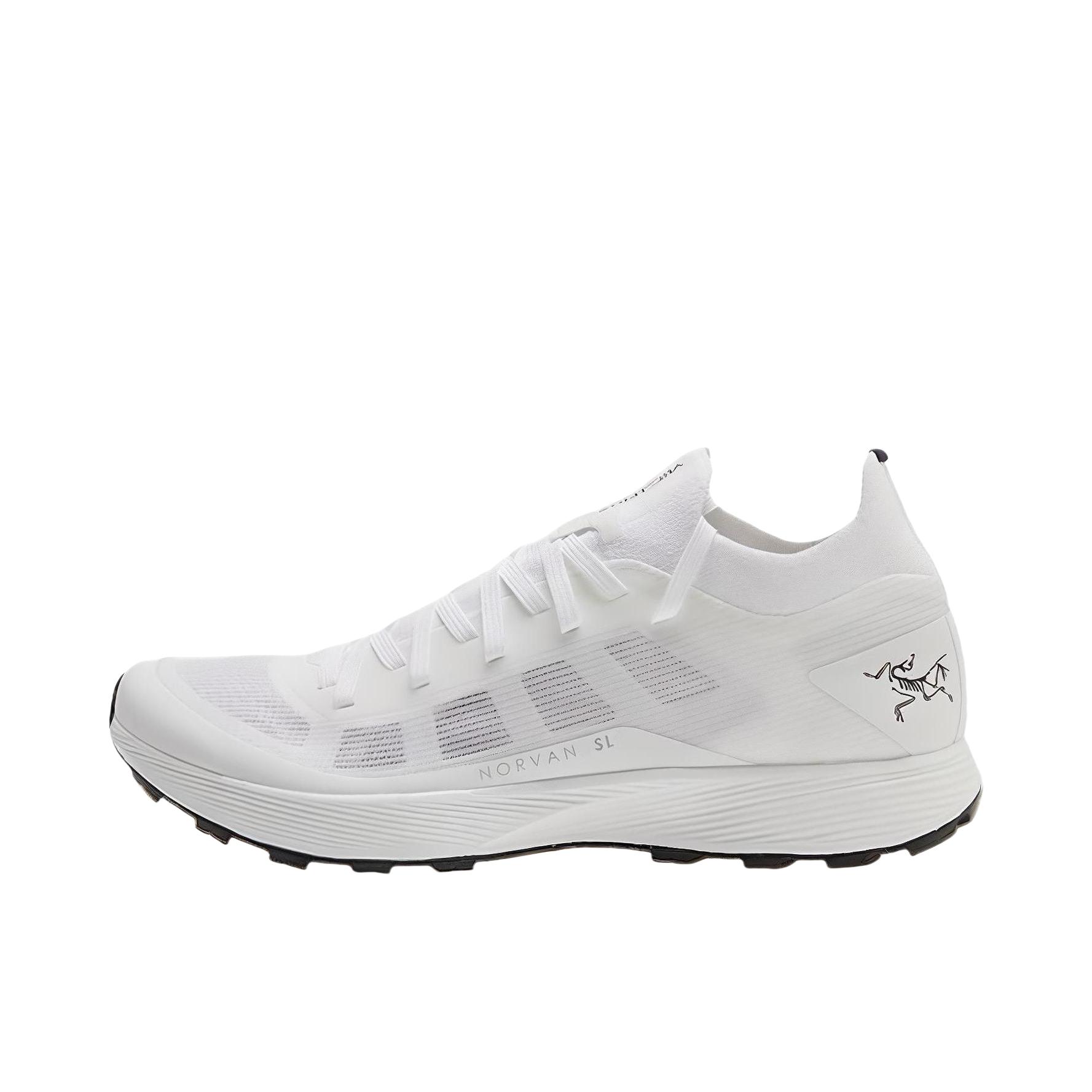 推荐商品：Arc'teryx/始祖鸟  Norvan SL 3  舒适耐磨 减震透气 支撑回弹  跑鞋 白色