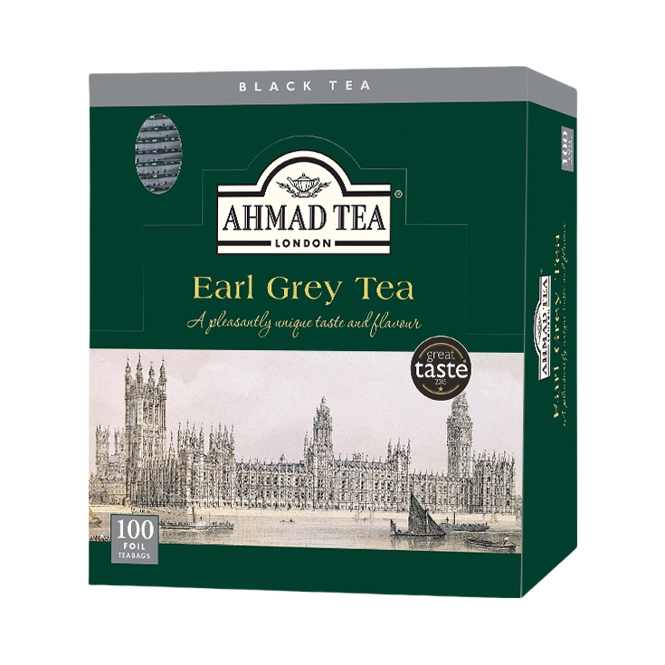 推荐商品：AHMAD TEA 格雷伯爵红茶 盒装 办公室下午茶