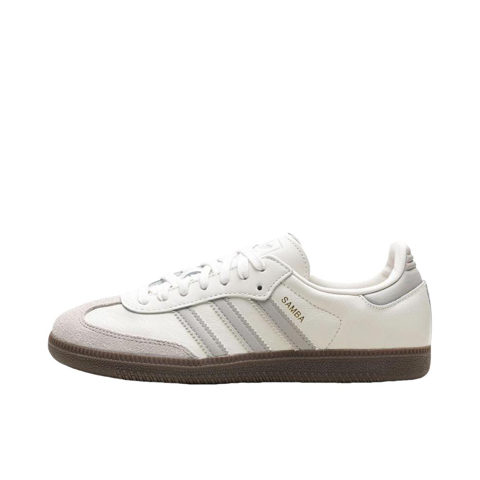 adidas Originals Samba OG T头鞋 板鞋 经典复古舒适百搭耐磨合成革圆头薄底贴合 女款/白色/灰色