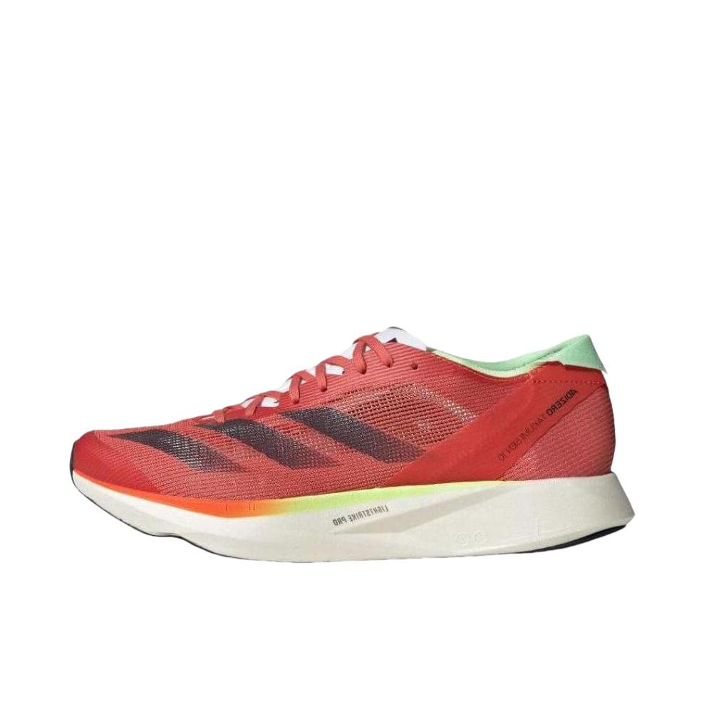 推荐商品：adidas Adizero Takumi Sen 10 跑鞋 稳定支撑能量碳柱缓震透气感 男款/红色/黑色/绿色