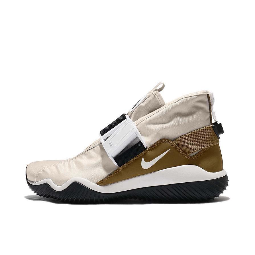 推荐商品：Nike ACG Komyuter 07 防滑耐磨 减震 网布透气 舒适轻便 潮流百搭 包裹性 织物 防水运动休闲鞋 Light Bone/Summit White 白黑金