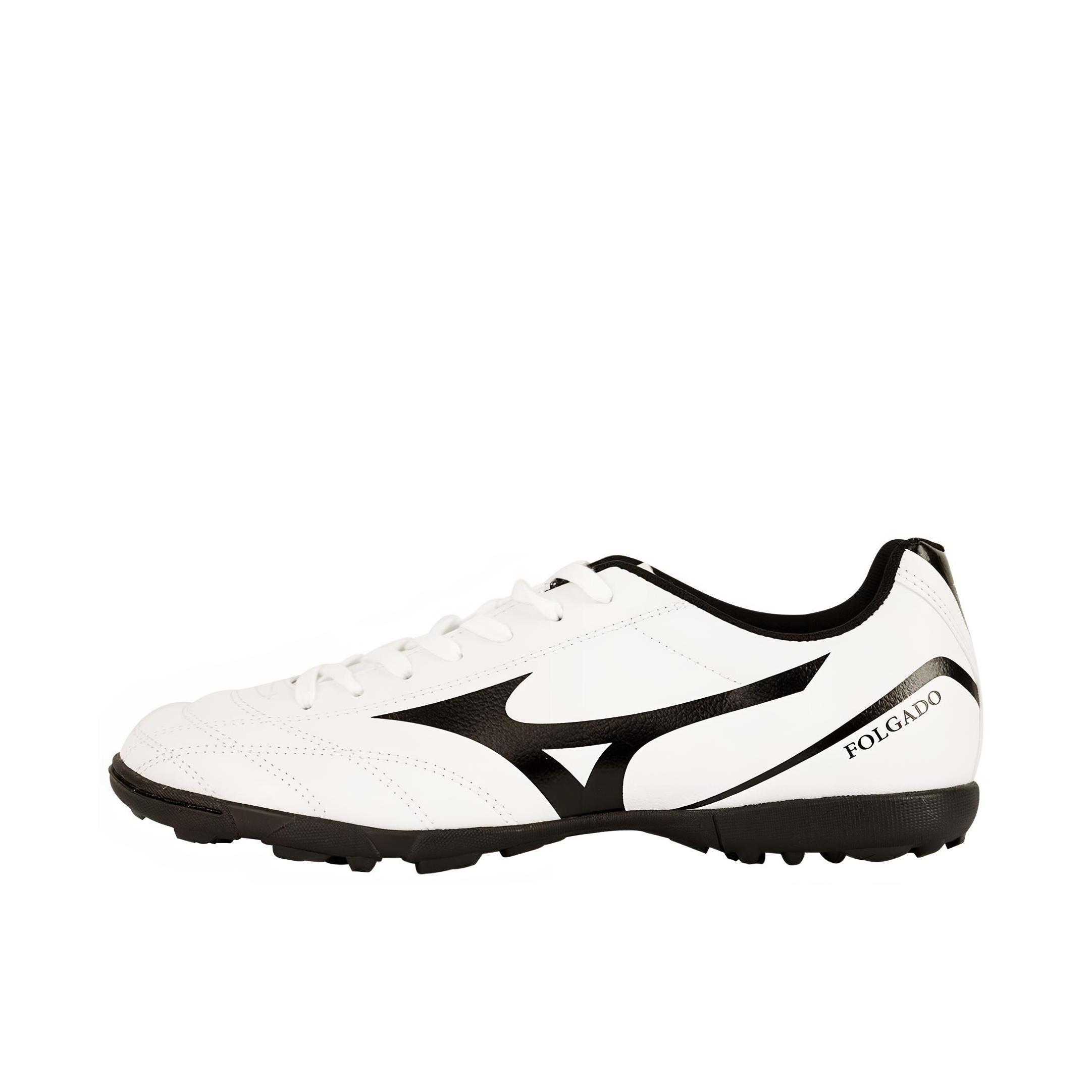 推荐商品：Mizuno/美津浓 Potrero Wide TF 防滑耐磨 减震透气 胶质 碎钉 足球鞋 黑色/白色