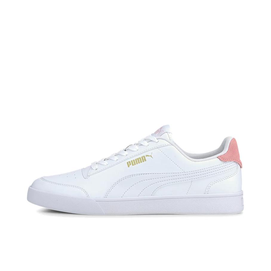 推荐商品：Puma/彪马 Shuffle 小白鞋 板鞋 防滑耐磨舒适轻便时尚百搭复古 白色/粉色