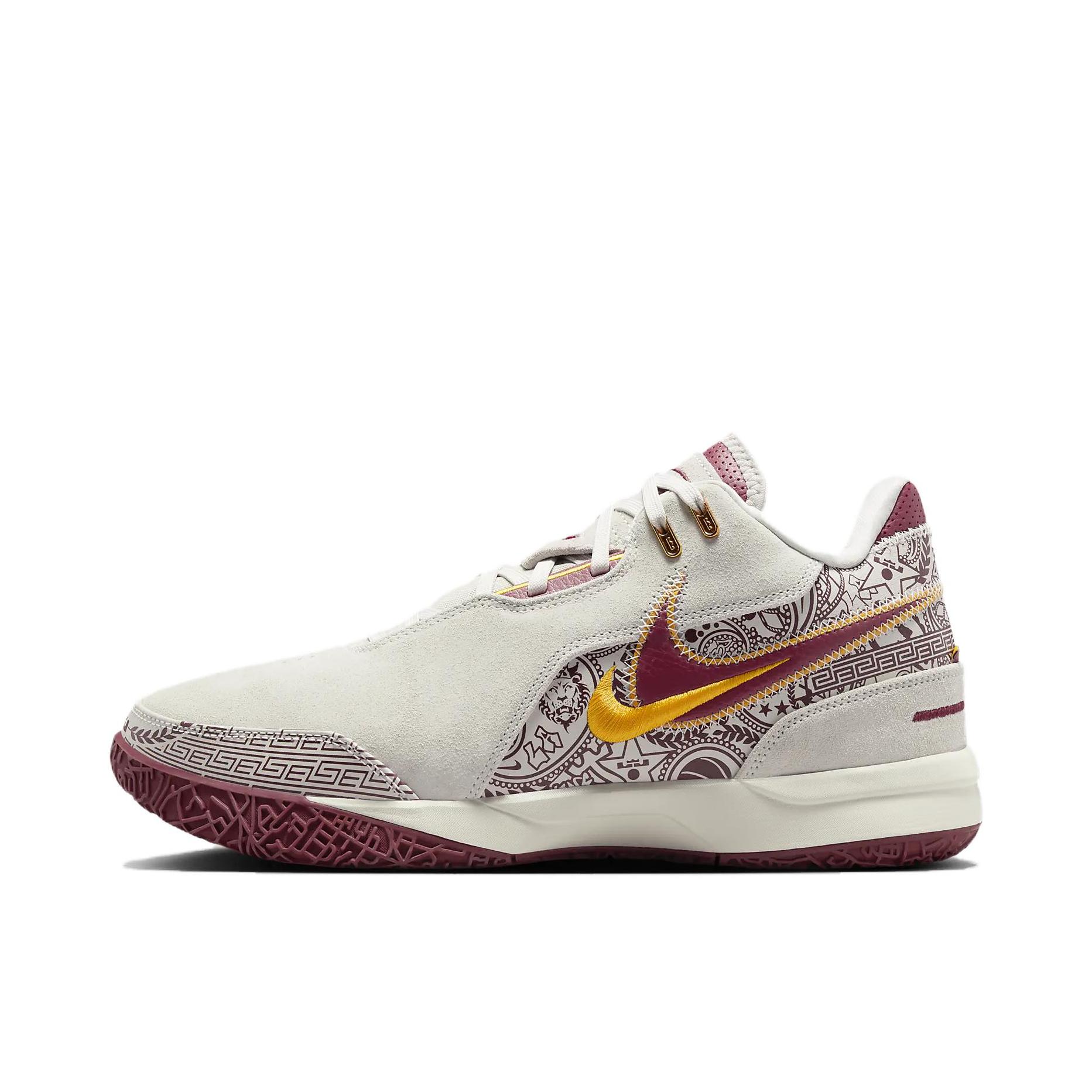 推荐商品：Nike Zoom LeBron NXXT Gen布朗尼一代 篮球鞋 抗扭缓震防滑耐磨透气回弹包裹性训练实战 白色/红色