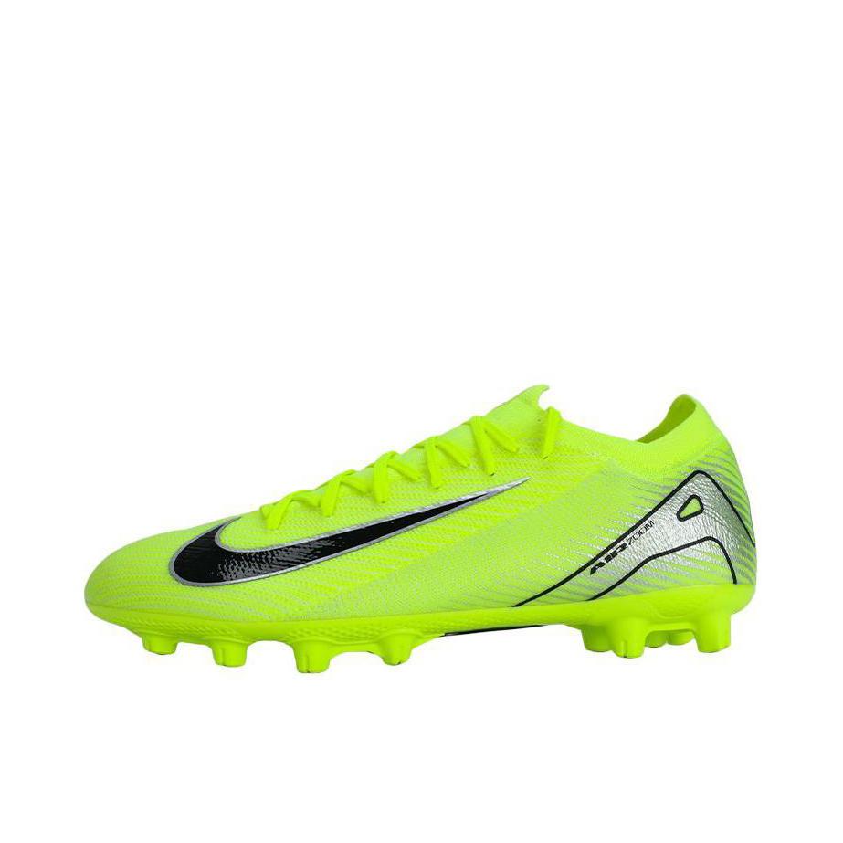 推荐商品：Nike Mercurial Vapor 16 Pro HG 足球鞋 顶级胶质短钉人造草地防滑耐磨 荧光绿