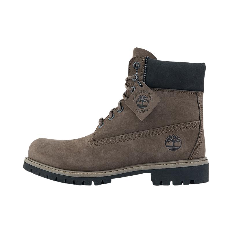 推荐商品：Timberland/添柏岚 户外 休闲 防水 系带 防滑 时装靴 棕色