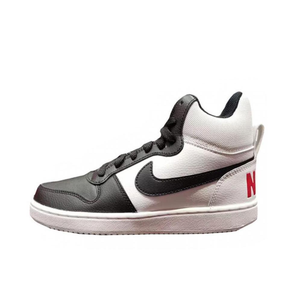 推荐商品：Nike Court Borough 板鞋 复古舒适透气防滑耐磨轻便防水耐穿 女款/黑色/白色