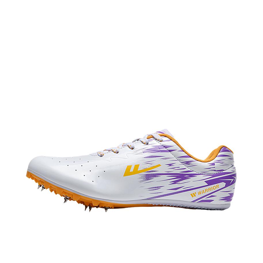 推荐商品：回力 防滑 低帮 短跑 抗扭 跑鞋 hl181 白色/紫色