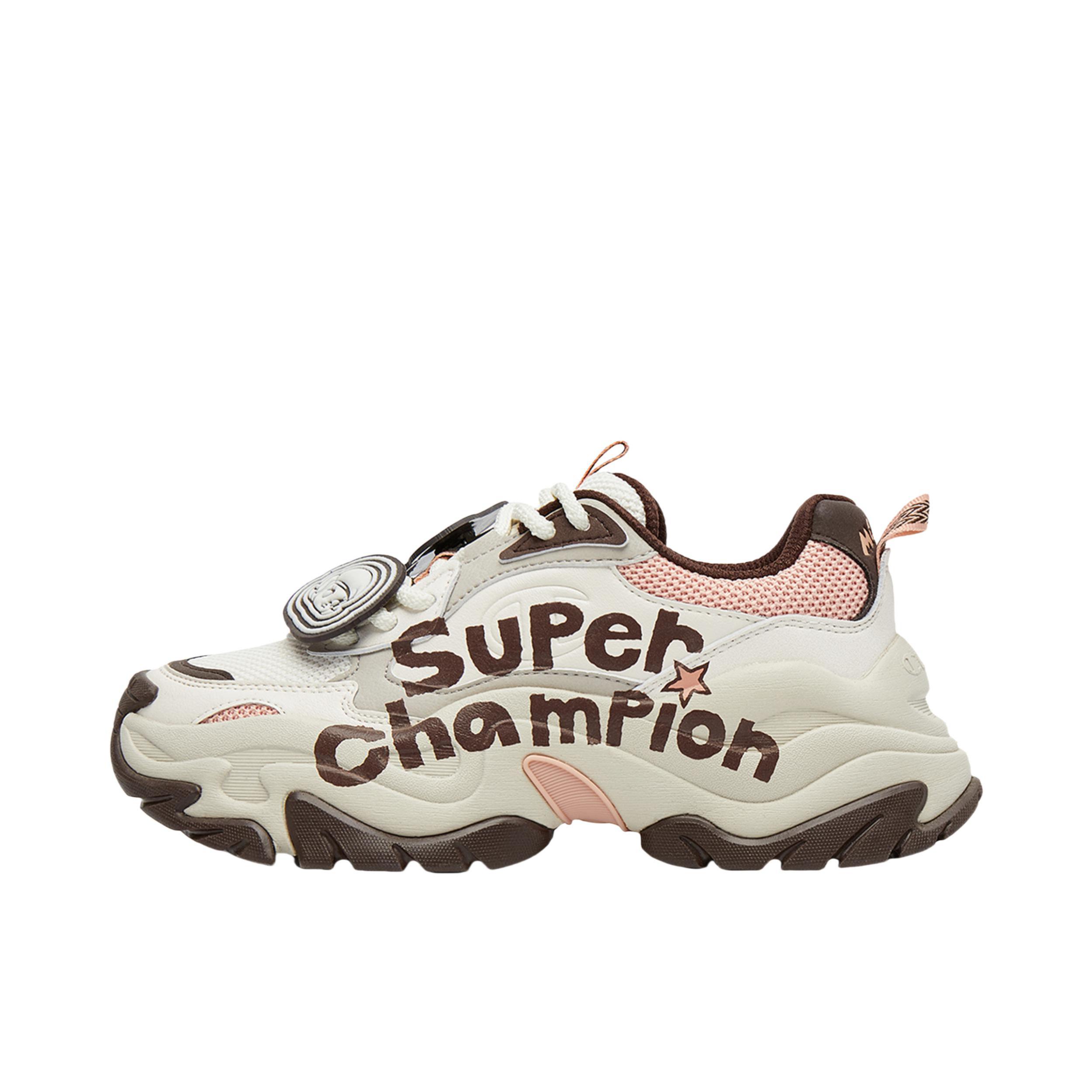 推荐商品：Champion/冠军 Champ XXL Molly 千层鞋 老爹鞋 织物复古休闲运动 默认配色