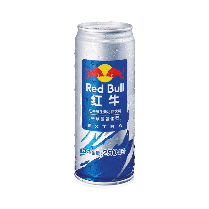 推荐商品：RedBull/红牛 牛磺酸强化型 维生素功能饮料 250ml 罐装