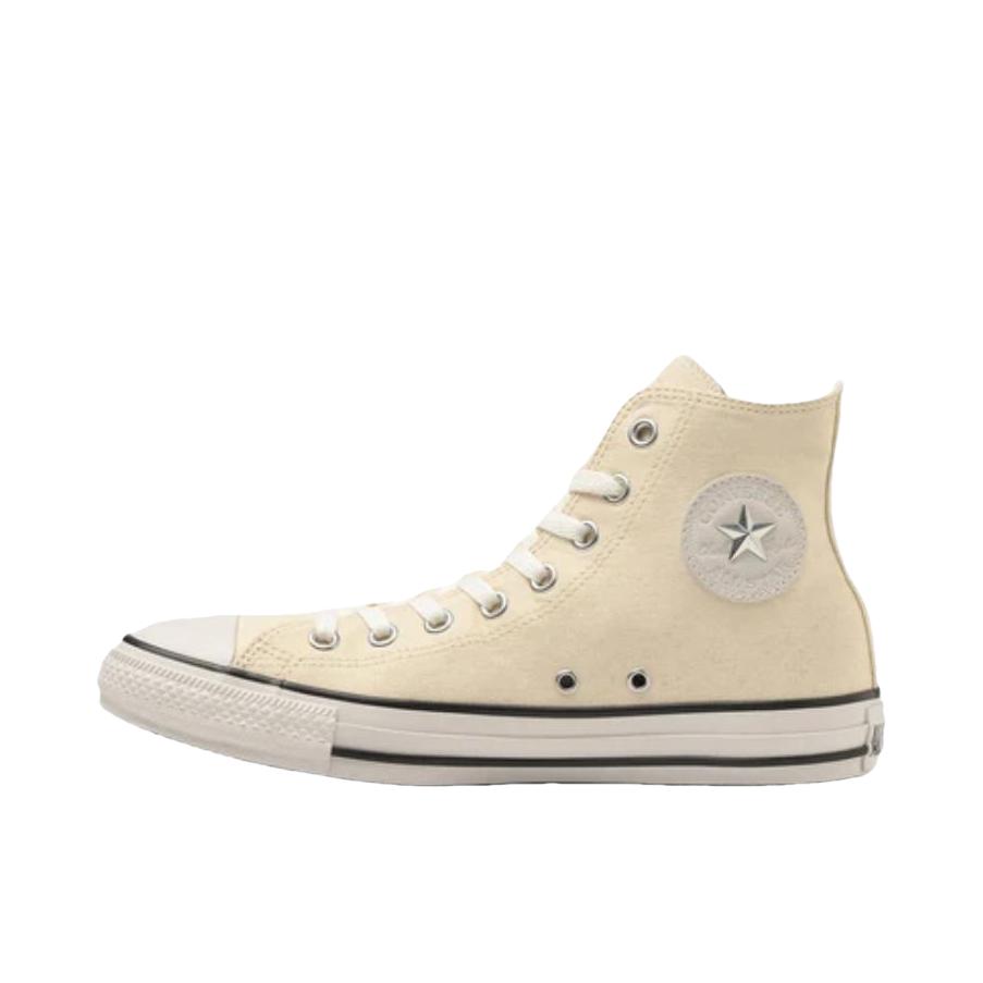 推荐商品：Converse/匡威 Chuck Taylor All Star 帆布鞋 常青款轻便防滑耐磨百搭复古圆头减震贴合高帮 高帮/米色/白色 