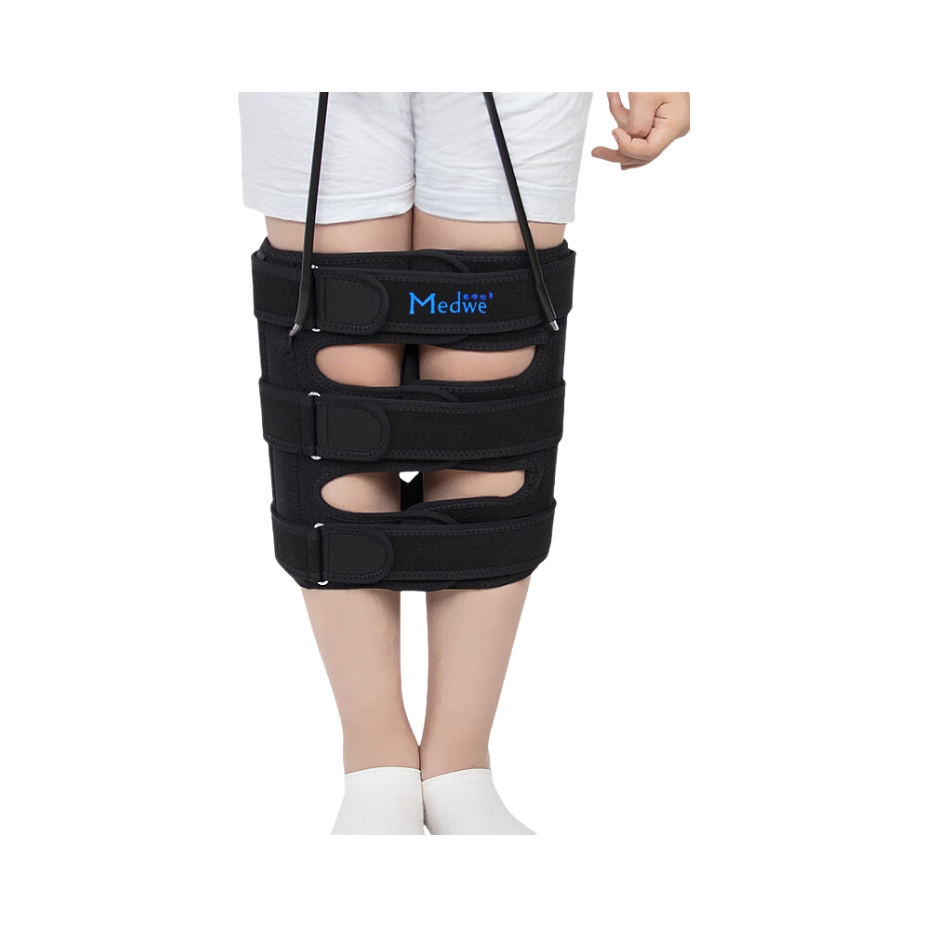 推荐商品：medwe/麦德威 合金款 儿童专用 o型腿矫正器 MD166-3 纠正x/o型腿直腿护具绑腿束腿带
